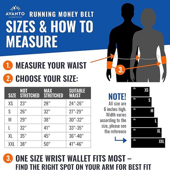 Stars Walking Running Hiking Travel Lifestyle Belt - Picture 3 of 9